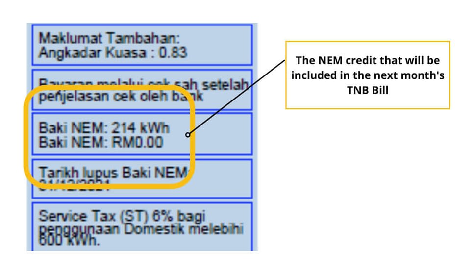 A Guide How To Read And Understand Your Monthly Tnb Bill Sols Energy